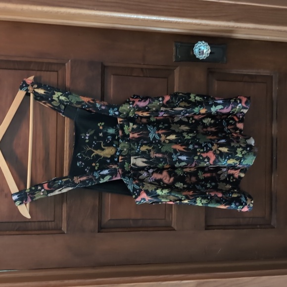 Black Milk mandrake Short Overalls Sz Large - Picture 4 of 6